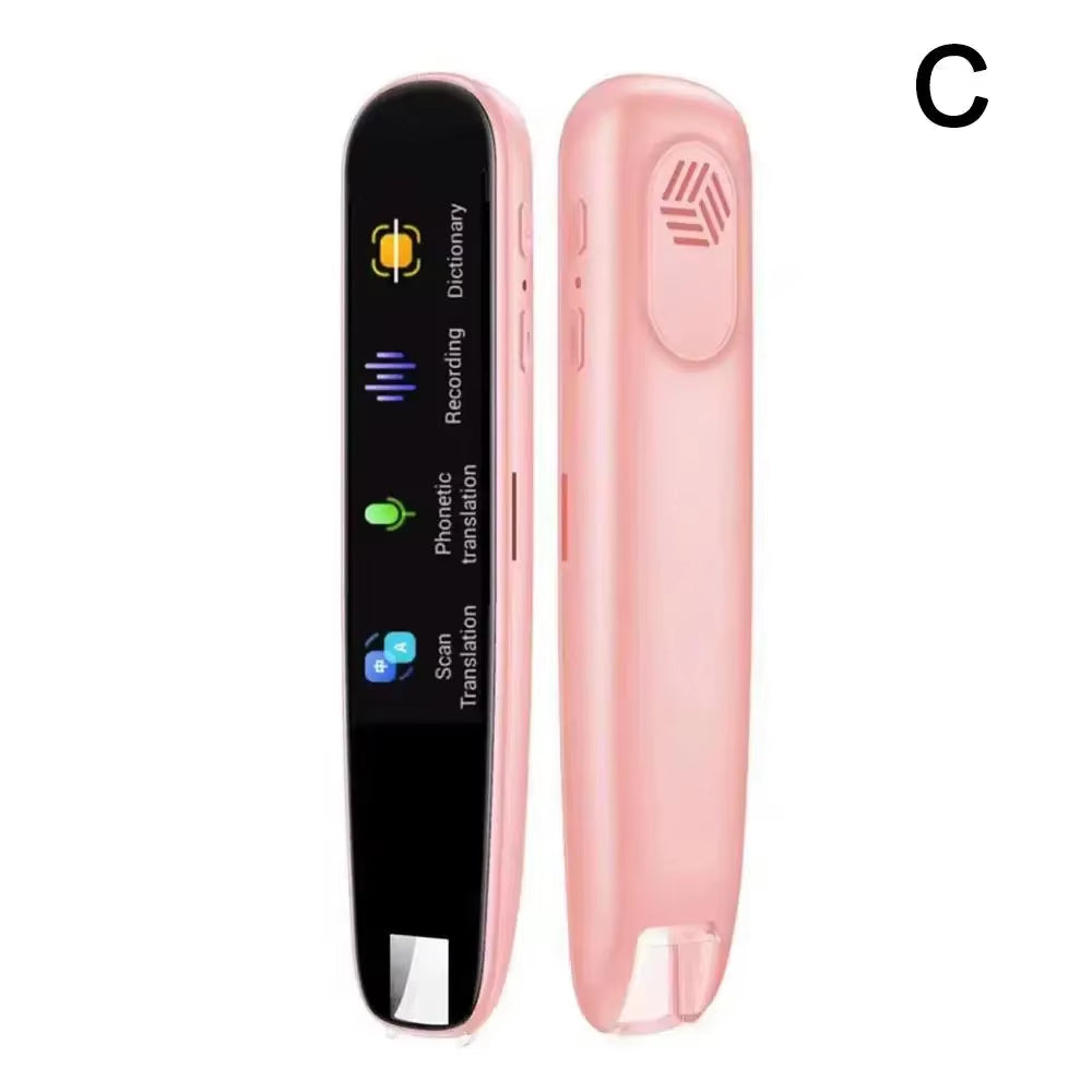 AI-Enhanced Portable Voice Translator and Scanner Pen with Wi-Fi Connectivity for 112 Languages, Tailored for Dyslexia and Autism Support