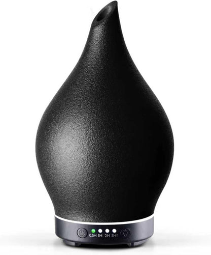 3D Glass Aromatherapy Diffuser | 280ml Ultrasonic Cool Mist Humidifier with Color-Changing Light & Auto Shut-Off