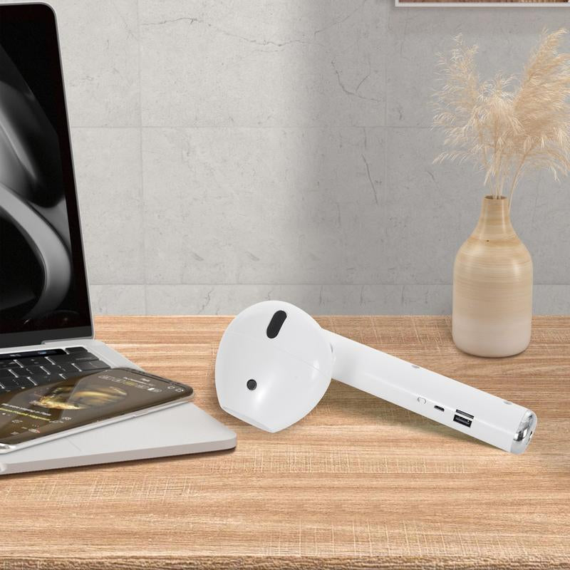 Giant Earphone Speaker,Built-In FM Radio,Microphone with USB& TF Card Slot,Wireless Bluetooth Large Size Speaker,Home,Outdoor,Party