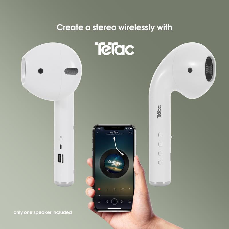 Giant Earphone Speaker,Built-In FM Radio,Microphone with USB& TF Card Slot,Wireless Bluetooth Large Size Speaker,Home,Outdoor,Party