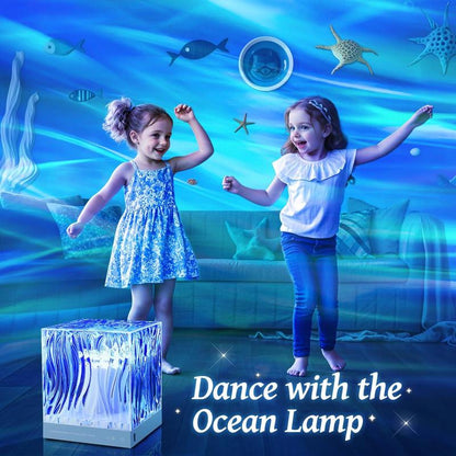 One Fire Flower Lamp Ambient Lighting for Bedroom,Christmas GIFT， Cool Things Water Ripple Lamp,Dimmable+Remote+Timer Space Projector Gifts for Women Who Have Everything,Pink Roses Romantic Bedroom Decor