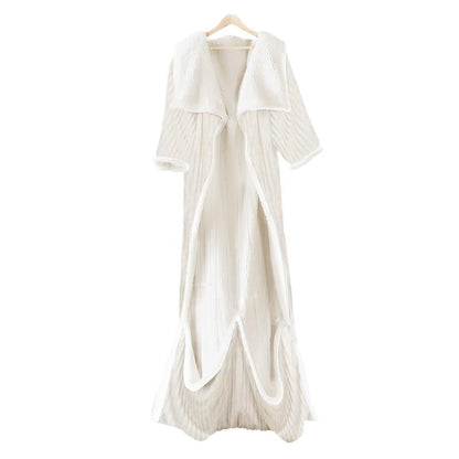 VUSIGN Wearable Heated Blanket, 52”×72” Full Body Electric Heated Robe, Electric Blanket with Foot Pocket & Sleeves - 7 Heat Levels, Auto Off, Machine Washable, Gift for Winter, Women, Mom, Christmas Gift