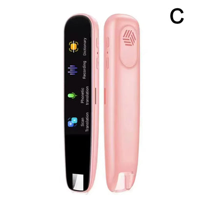 AI-Enhanced Portable Voice Translator and Scanner Pen with Wi-Fi Connectivity for 112 Languages, Tailored for Dyslexia and Autism Support