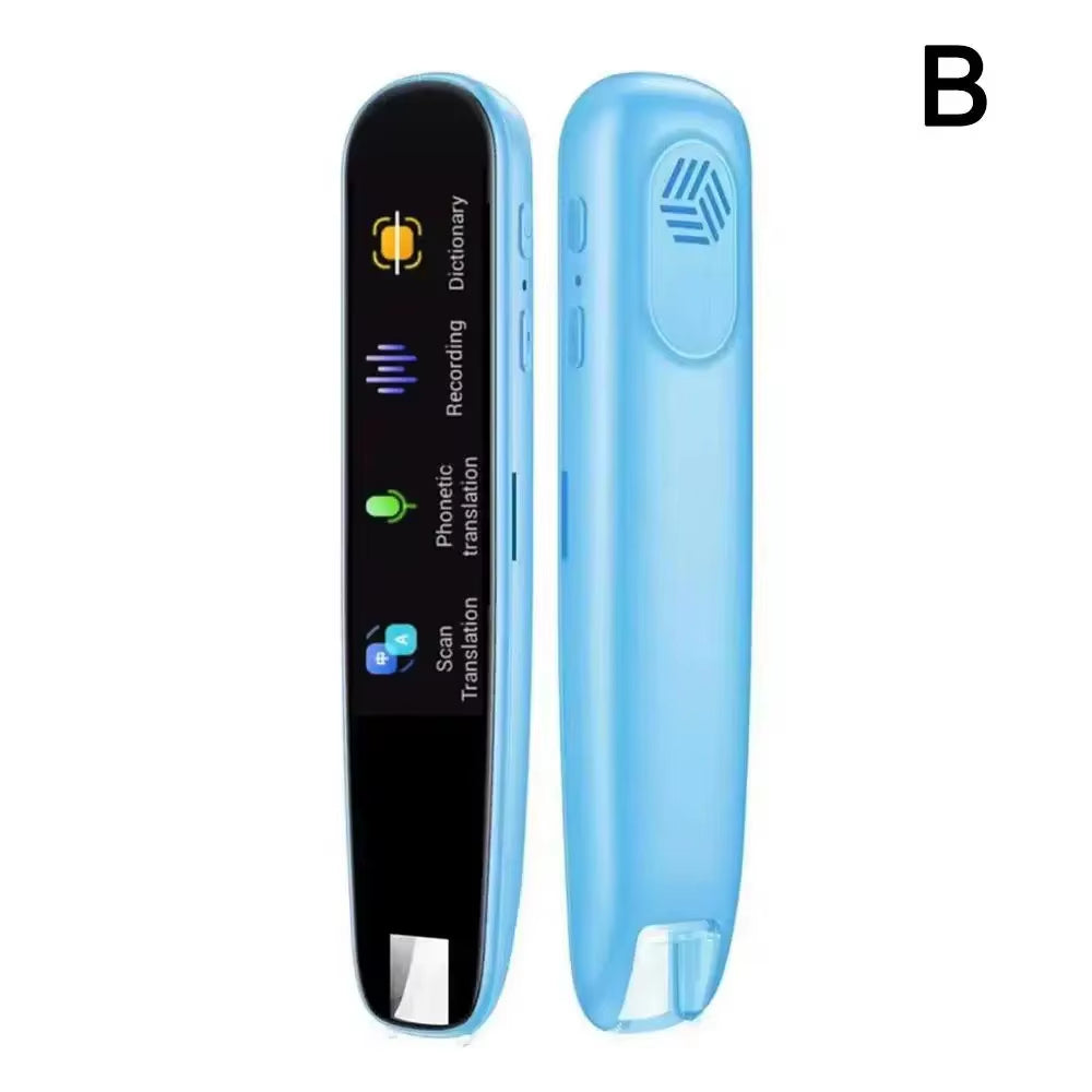 AI-Enhanced Portable Voice Translator and Scanner Pen with Wi-Fi Connectivity for 112 Languages, Tailored for Dyslexia and Autism Support