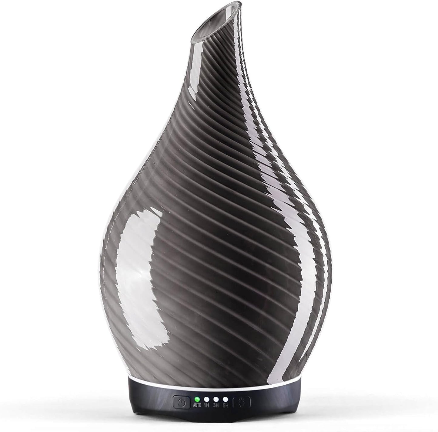 3D Glass Aromatherapy Diffuser | 280ml Ultrasonic Cool Mist Humidifier with Color-Changing Light & Auto Shut-Off