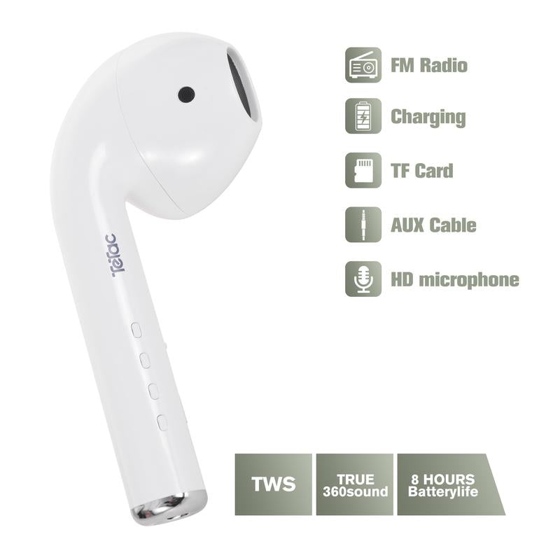 Giant Earphone Speaker,Built-In FM Radio,Microphone with USB& TF Card Slot,Wireless Bluetooth Large Size Speaker,Home,Outdoor,Party