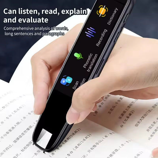 AI-Enhanced Portable Voice Translator and Scanner Pen with Wi-Fi Connectivity for 112 Languages, Tailored for Dyslexia and Autism Support
