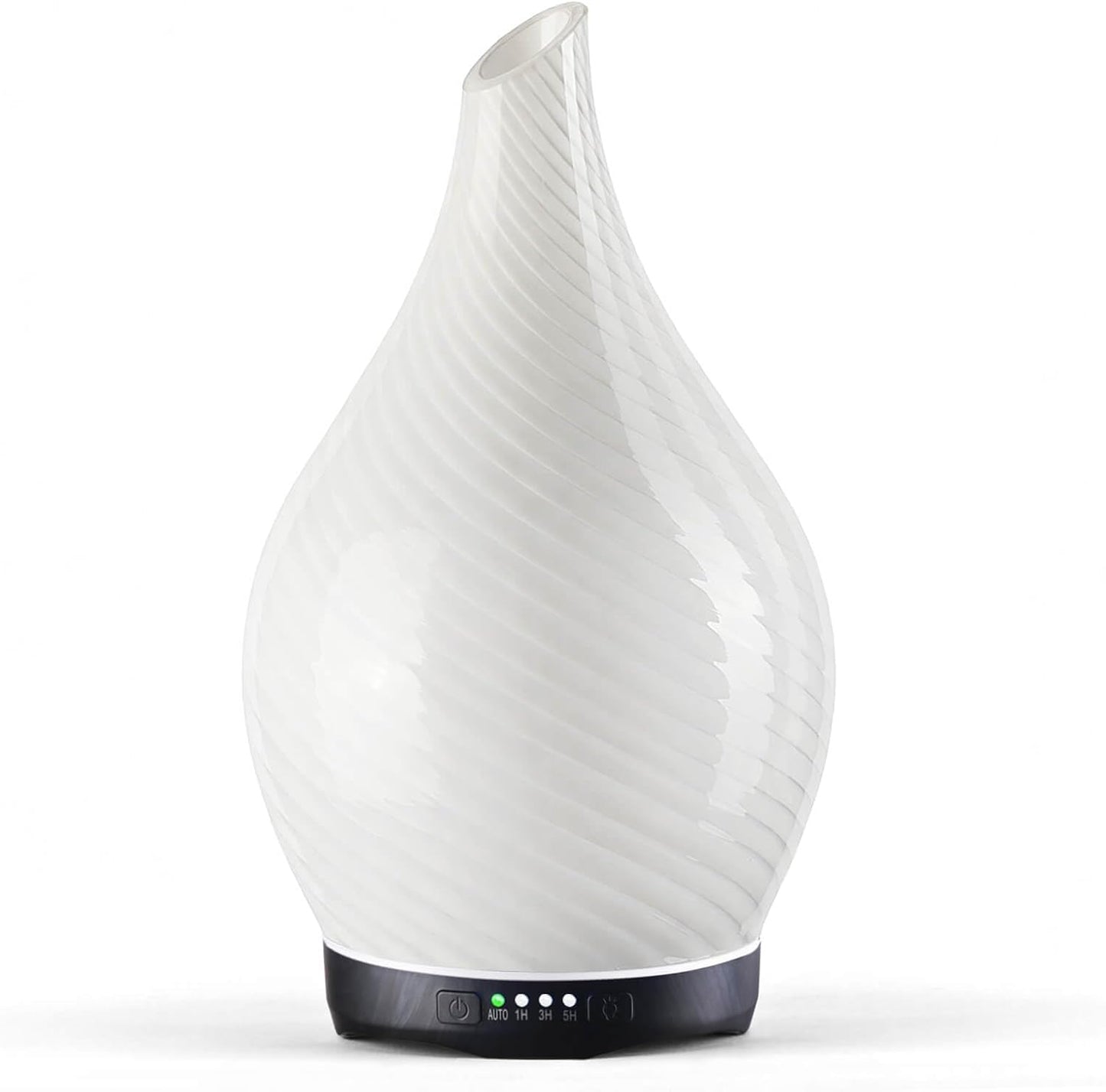 3D Glass Aromatherapy Diffuser | 280ml Ultrasonic Cool Mist Humidifier with Color-Changing Light & Auto Shut-Off